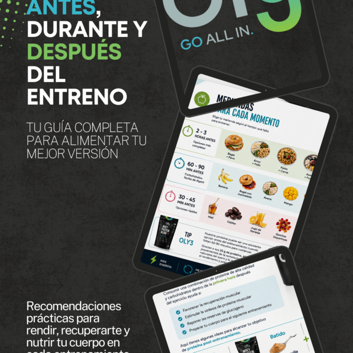 Guia nutricional post-entreno