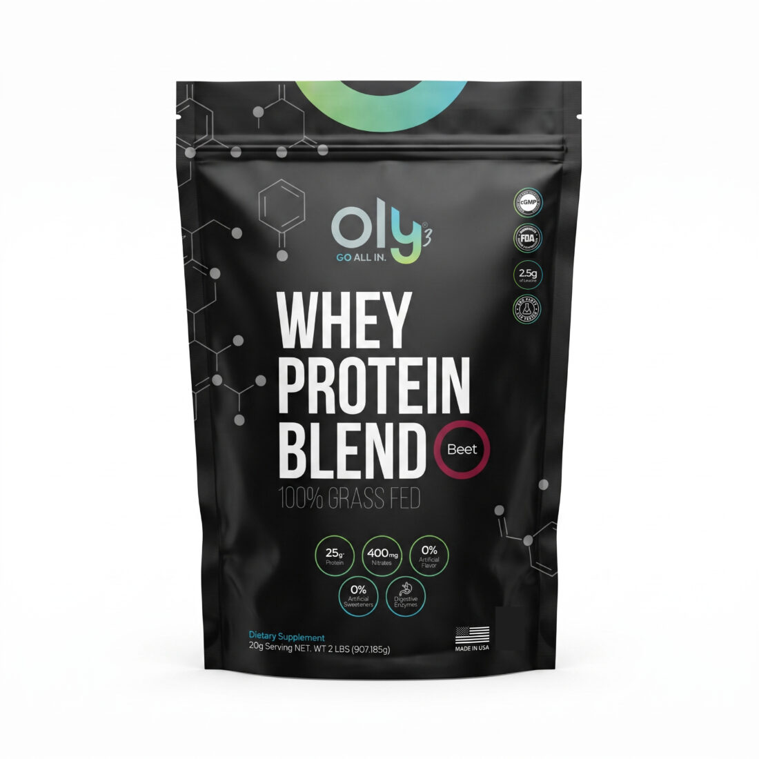 Whey Protein Blend by OLY 3